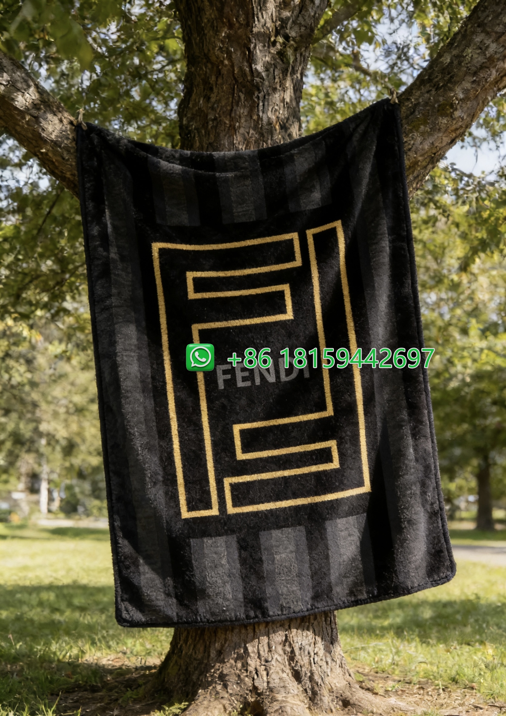 Fendi Throw Blankets
